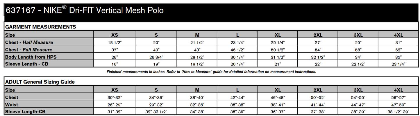 Nike Dri-Fit Vertical Mesh Polo