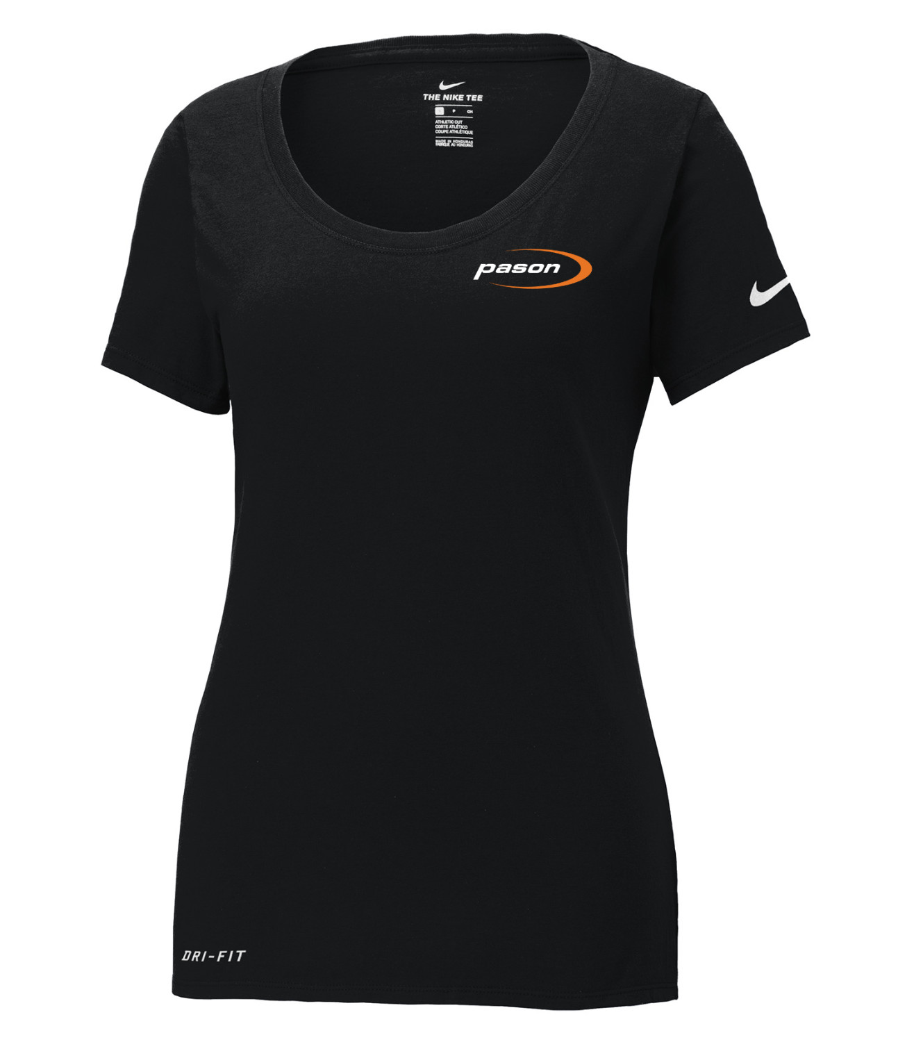 NIKE® DRI-FIT COTTON/POLY SCOOP NECK LADIES' TEE